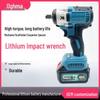 Portable Industrial-Grade Brushless Handheld Impact Wrench with Lithium Battery