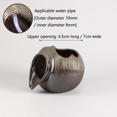 Bovenste Opening Circulerend Water Kleipot Decoratieve Bloempotten Circulerende Waterval Pot Multifunctioneel Makkelijk Schoon te Maken