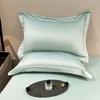 2PC/Collection Natural Mulberry Silk Pillowcase Solid Color Envelope Pillow Case Bedding Sleeping Pillow Cover 48X74 Pillow Case Cover