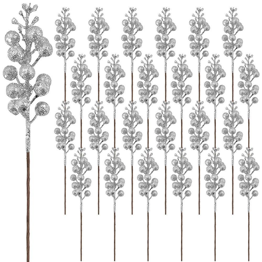 Weihnachtsdekoration Künstliches Beerenbouquet Christbaumschmuck für Heimdeko Neujahrspartyzubehör
