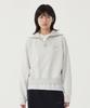 COVERNAT WOMAN Half-Zip Sweatshirt Oatmeal