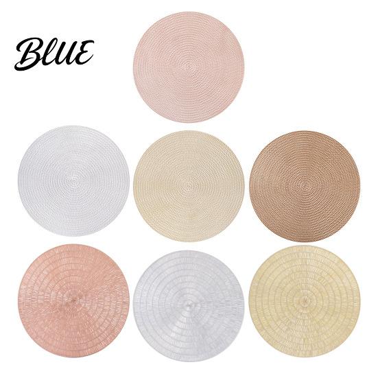 Easy Clean Placemats Mat Wear-Resistant Placemat Resistant Heat Reusable PVC Dining Table Stain-proof Stain-Proof for Home Kitchen Protection Mats