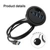 Efficient USB 3 0 Hub with Integrated Audio Interface for Headphones and Microphones Perfect for Any Workspace