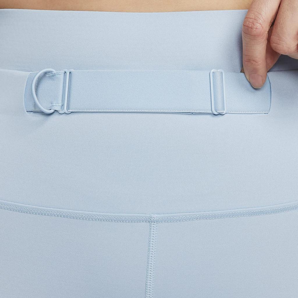 Nike Trail Go Letter Print Quick-Dry High-Waist Pocket Design Sports Trousers Women Bottoms Light-Military-Blue FN2665-440