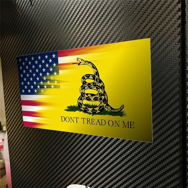 Neue 3 Stück Dont Tread On Me Gadsden Flag Vinyl Aufkleber Aufkleber Autoaufkleber