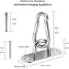 Ceiling Hook, 450kg Capacity Heavy Duty Ceiling Wall Mount Hook 304 Stainless