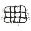 RC Luggage Net Rack Net Simulation Stainless Steel Rubber RC Truck Car Roof Luggage Rack for Xiaomi Jimny RC Car Black