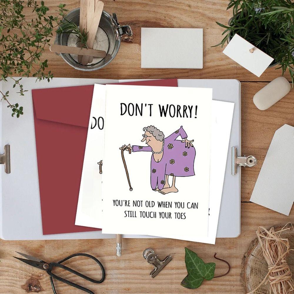 Easy To Carry Birthday card cardboard Funny gift Congratulations Father's Day card  Party