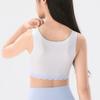 Sweet Soft Comfortable Racerback Training Vest for Growing School Girls Thin Lightweight Breathable Daily Developmental Undergarment
