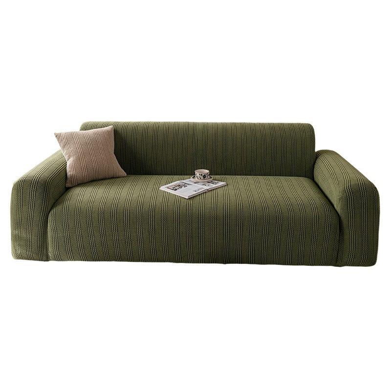 Elastischer Jacquard-Stoff Sofabezug Dehnbarer Couchbezug Eckteil L-Form Sofa Überwurf Eckteil für Zuhause 1/2/3/4/5-Sitzer
