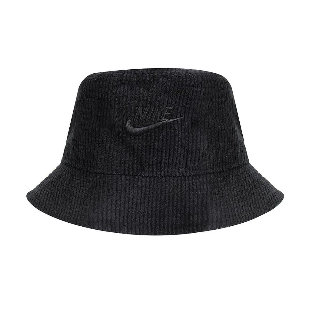 Nike Apex Corduroy Bucket Hat Brim Safari Vacation Hat Black FB5385-010 FB5385-010