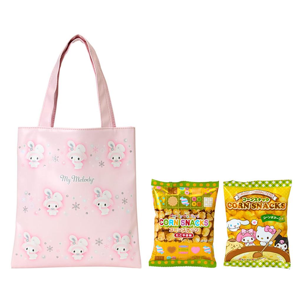Sanrio Candy Tote Bag My Melody Christmas Gift 248428 (SANRIO) & (Snow Rabbit)