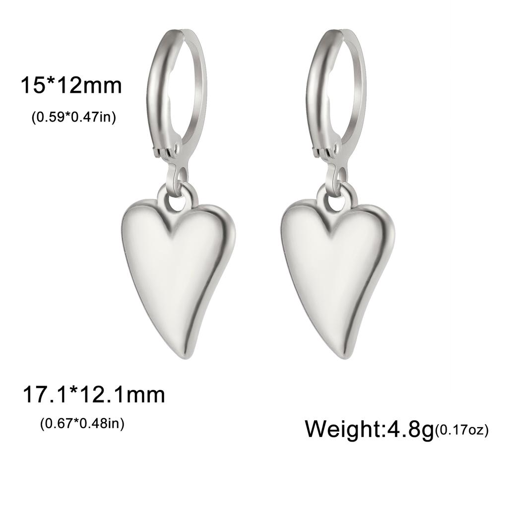 Xiaomi Skyrim Gold Color Stainless Steel Women's Earrings Heart Starfish Sun Pendant Hoop Earrings Fashion Jewelry Gift Wholesale