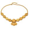 Arab Bridal Headdress Trendy Gold Color Metal Alloy Coin Tassel Head Chain Jewelry Headband Women's Wedding Accessories