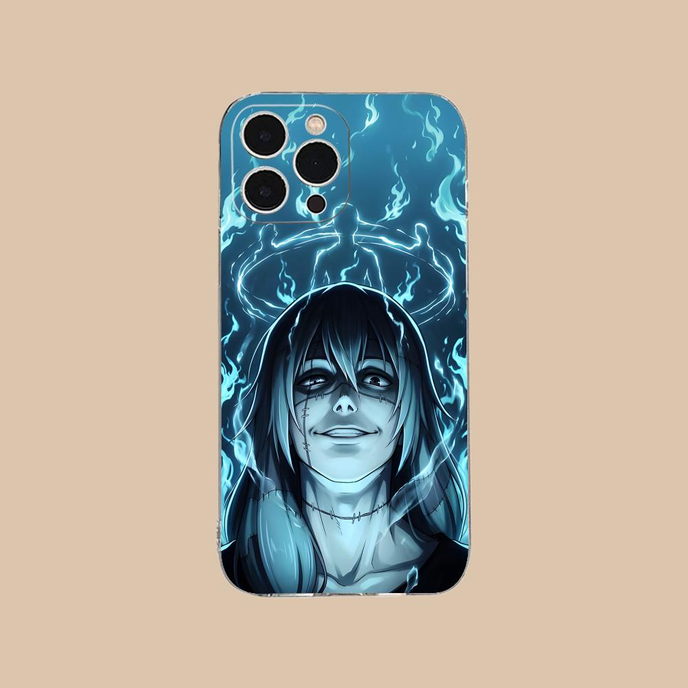 

JJK Mahito Phone Case for iPhone 17 16 15 14 13 12 11 X XR XS Air Pro Max Plus Mini Soft TPU Clear Cover iPhone XS Max