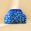 Knitted bag, striped clutch bag, women's flying woven clouds, versatile temperament, portable cosmetic bag, large capacity