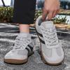 Men Barefoot Casual Flats Black Wide Head Driving Shoes White Sneakers Grey Walking Sport Shoes Large Size