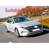 For Hyundai Azera Grandeur (IG) - Carbon Fiber Style Door Side Mirror Cover Trim Rear View Cap Overlay Molding Garnish