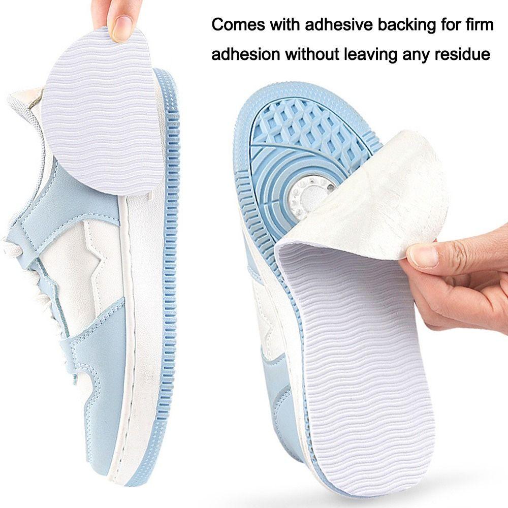 2Pcs Portable 10*27cm Sole Anti Slip Sticker Repair Wearable Shoe Bottom Pads Self Adhesive Shoe Mute Cushion Shoe Accessories