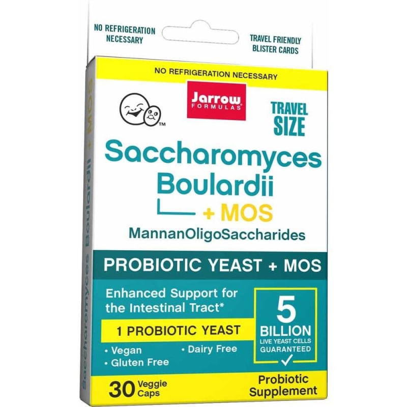

Jaroo Probiotics Saccharomyces Boulardii 30 Capsules