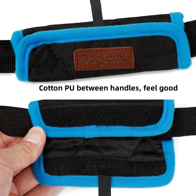 Adjustable Dog Lift Harness Pet Support Sling Pet Dogs Aid Assist Tool for Old Dogs for Back Legs Help Weak Legs Stand Up