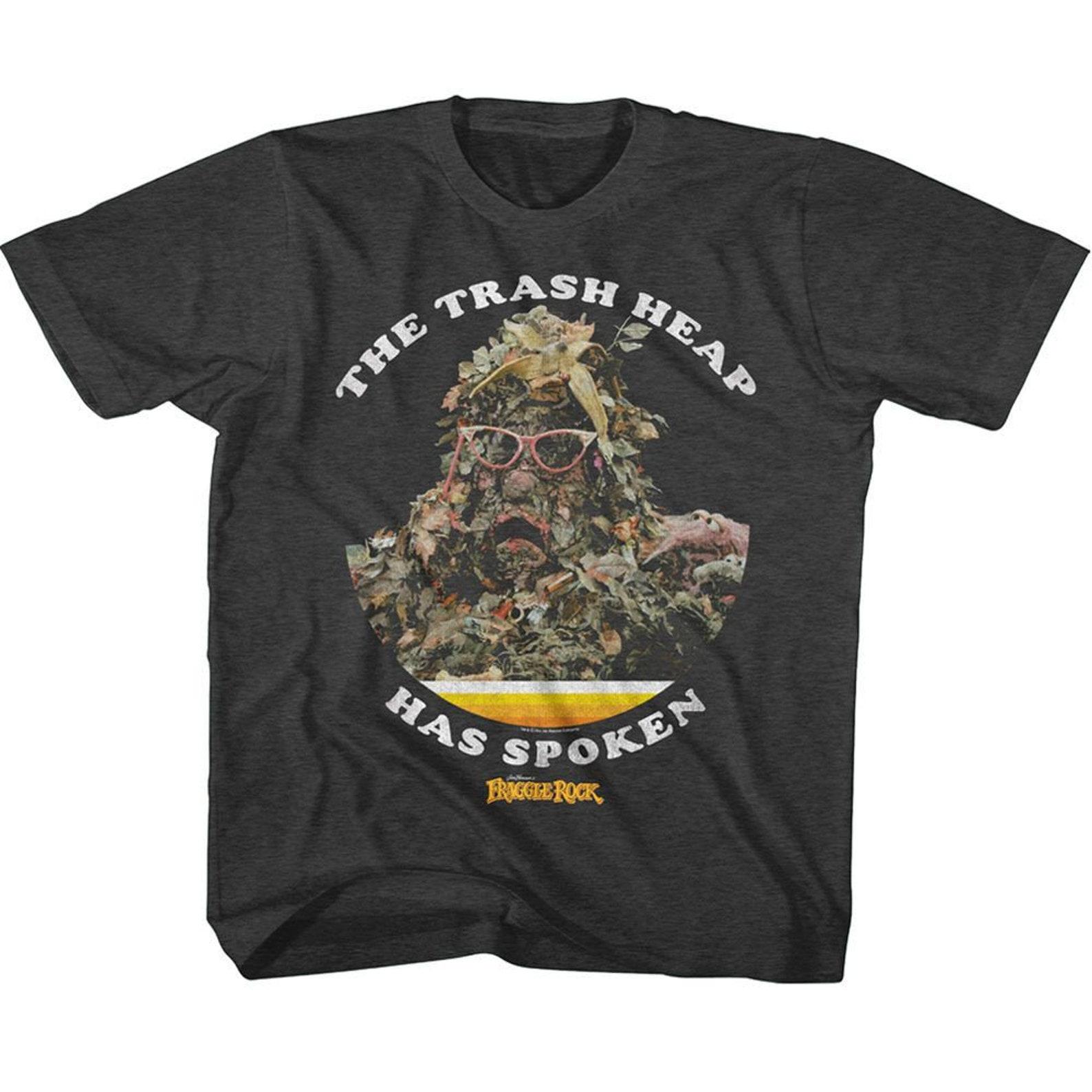 Fraggle Rock Heap Has Spoken Vintage Smoke Toddler T-Shirt XL