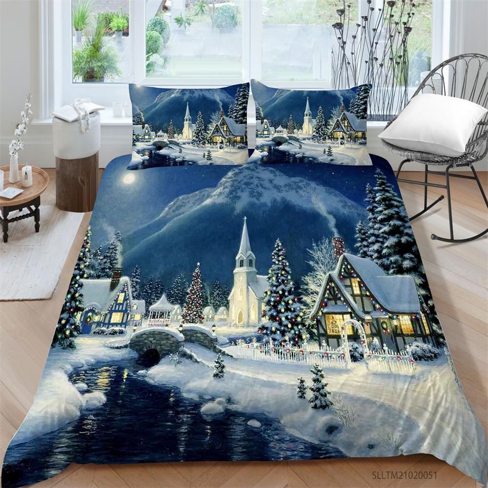 Duvet Cover Catton 3D Printing Home Textiles with Pillowcase Soft Quilt Cover Children Teen Bedding Cover Suit