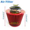 3"  76mm Universal Car Racing Cold Air Intake System Turbo Induction Pipe Tube Kit Cone High Flow Performace Air Filter Inlet