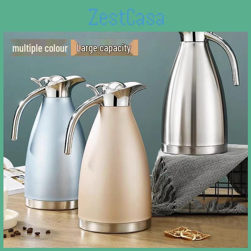 Steel 304 Insulated Kettle Stainless Large Capacity European Style Hot Water Kettle
