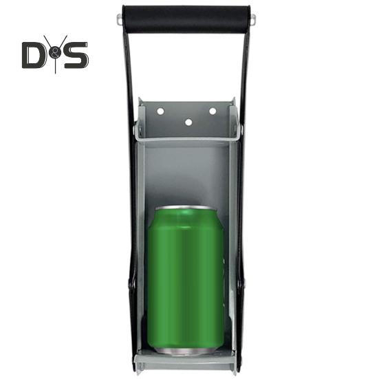 1 Set 16 Oz 500ml Anti-deformed Beer Can Crusher Wall-mounted Durable Simple Installation Beer Jar Plastic Drink Bottle Breaker