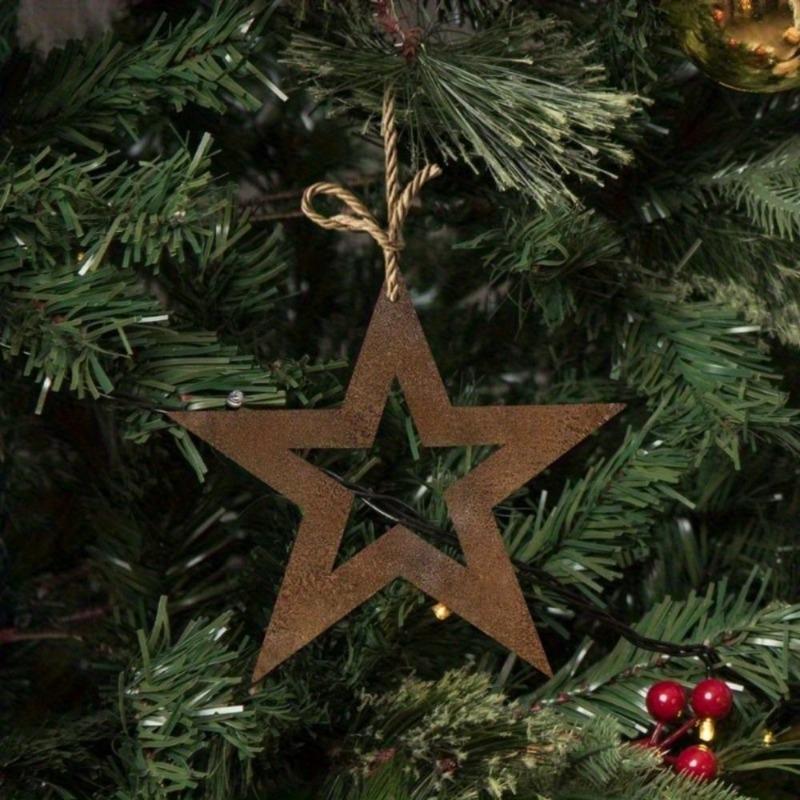 Star Holiday Metal Decor Ornament