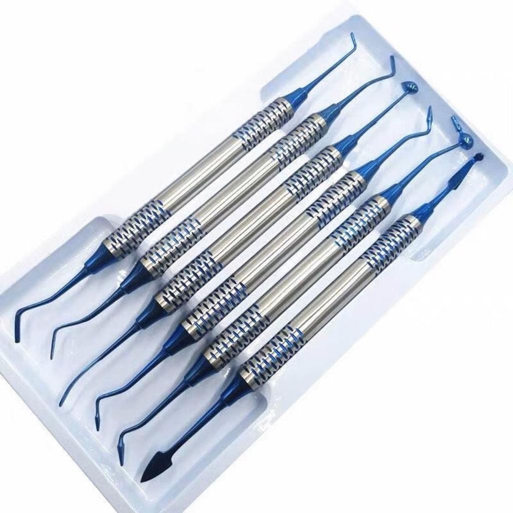 Xiaomi Dental Resin Spatulas Composite Filling Set German Stainless Steel Manual Lightweight Surgical Instrument for Teeth Cleaning