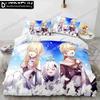 Genshin Impact Anime 3D NEW Duvet Cover Pillowcase Bedding Set Adult Boy Girl Bedroom Decoration Children Single Double Large