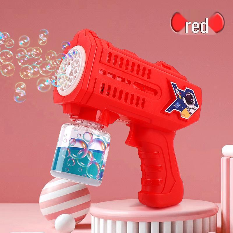 Automatic Bear Bubble Machine Toy with Lights for Kids – Summer Outdoor Fun