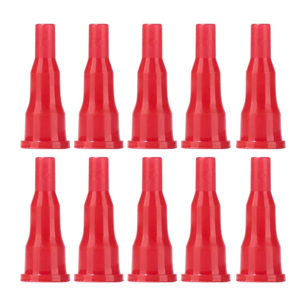 50-10Pcs Gas Nozzle Connector Reusable Butane Gas Tank Adapter Universal Butane Gas Converter for Lighter Spray Gun Fill
