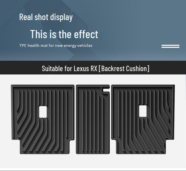 TPE Trunk & Seat Back Mats for 2023-24 Lexus RX