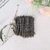 100Pcs Hochzeit Haar Clips Haarspange Haarnadeln Schwarz Seite Draht Ordner Styling Werkzeuge