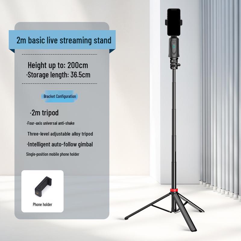 360° AI Auto-Follow Gimbal with Face Recognition