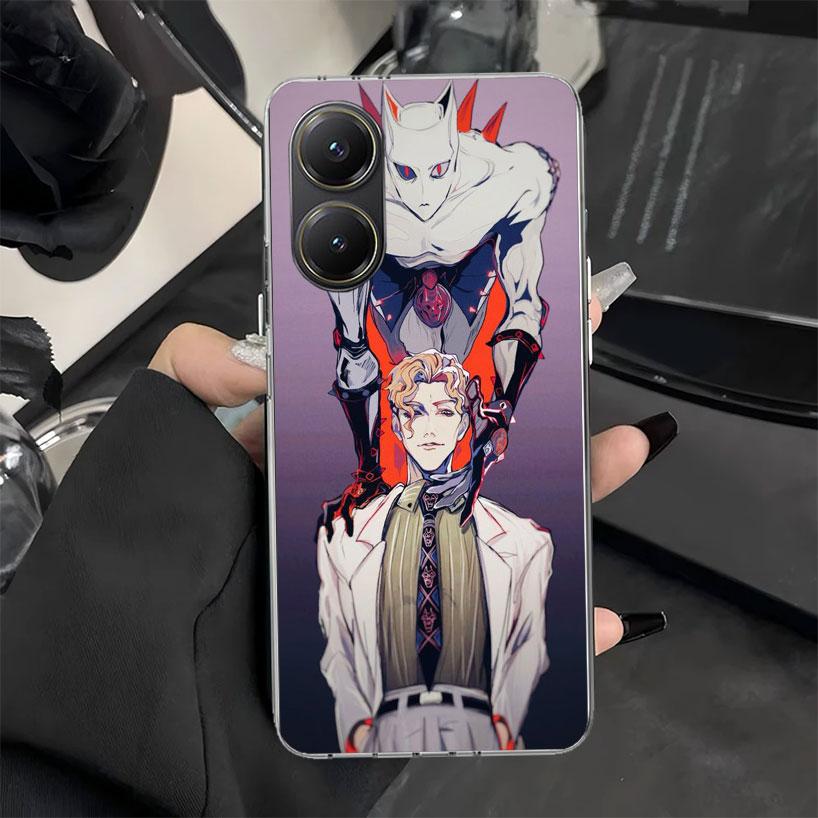 JoJo Bizarre Adventure Anime Phone Case for Xiaomi Poco X7 X6 X5 X3 Pro X4 Nfc F7 Ultra F6 F5 F4 Gt M6 M5S M4 M3 Soft Silicone C