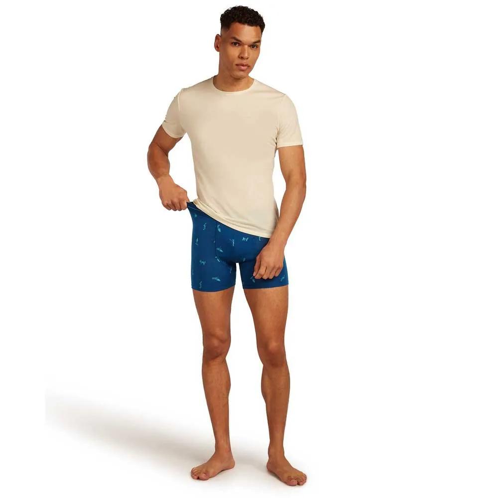 Icebreaker Merino 150 Anatomica Boxer Briefs Snow Day