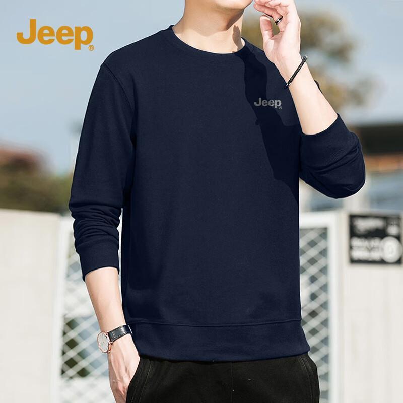 JEEP Men's Heavyweight Crewneck Sweatshirt