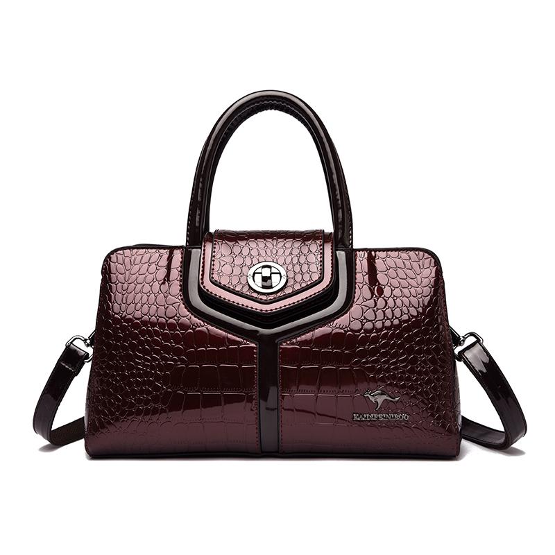 Luxury Large Capacity Handbags Top Quality Patent Leather Casual Tote Bag Designer Women Bags Shoulder Crossbody Bags for Women
