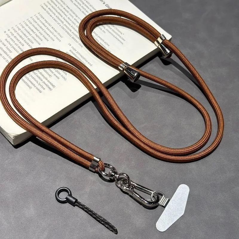 Universal Adjustable Phone Lanyard Detachable Neck Cord For Mobile Key Lanyard Colorful Neck Strap Pendant With Card Accessories