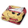 Winnie The Pooh Flannel Blankets Cute Cartoon Awesome Throw Blanket for Home 125*100cm Quilt