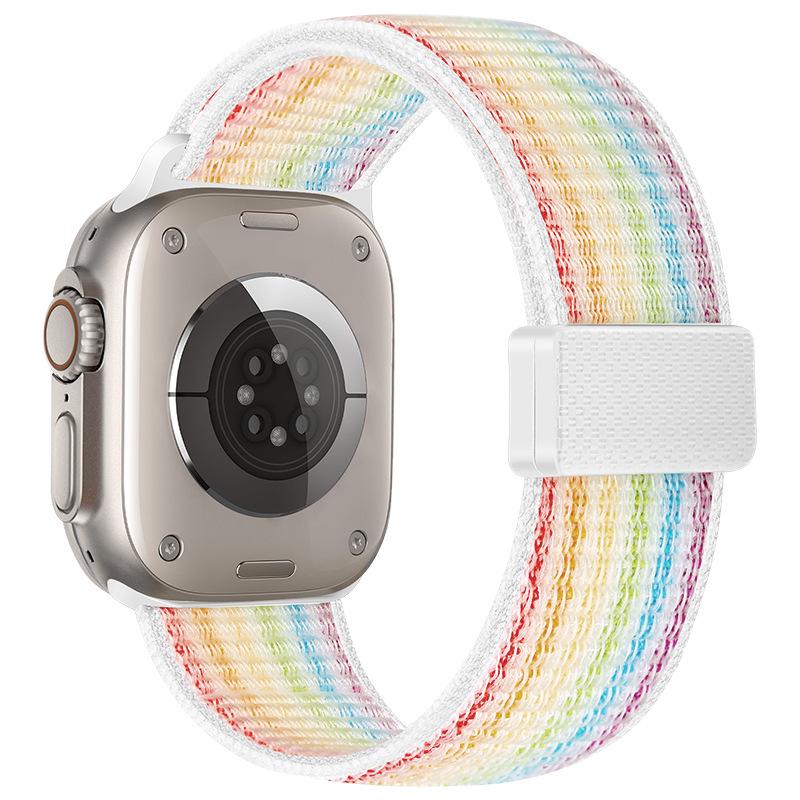 Kompatibles Apple iWatch Magnetverschluss Nylonband für Serie 10/9