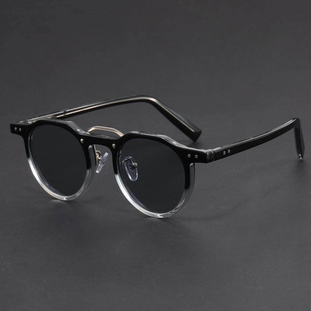 Classic Vintage Round Frame Sunglasses Men Women Hip-hop Punk Style UV400 Sun Glasses Retro Fashion Goggles