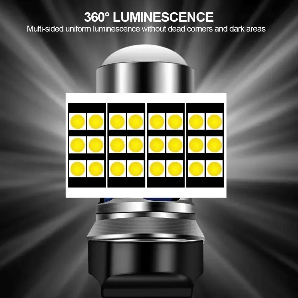 1156  Car Tail Lamp 1157 py21w LED Reversing Lights 3030 27SMD T15 T20 7443 7440 led turn signal lamps stop light 12v