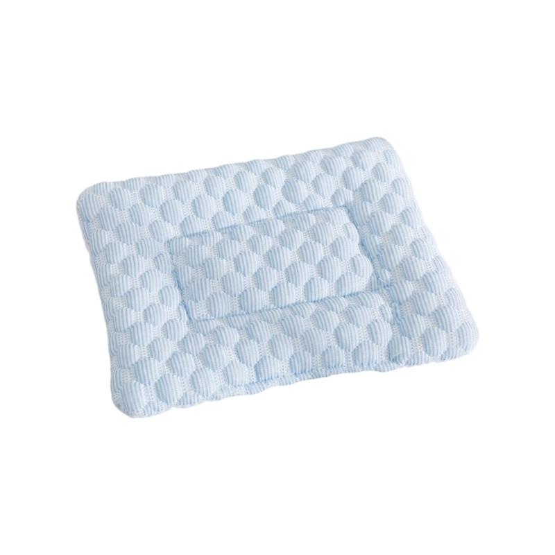 Small Animal Cooling Bed Mats With Antislip Base Multipurpose Hamster Cage Pad Ice Silk Fabric Easyly To Clean