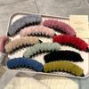 High-End Furry Banana Hair Clip for Women - Autumn/Winter Large Claw Back Clip Accessory