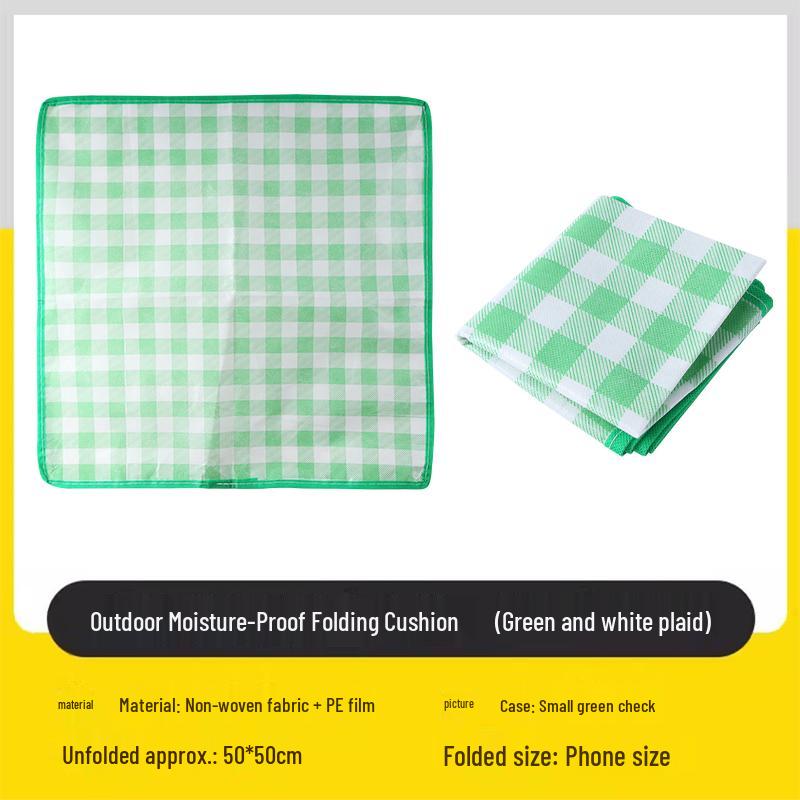 Portable Waterproof Folding Seat Cushion: Outdoor Camping & Picnic Mat for Festivals and Outings
